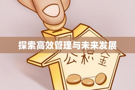 松桃探索高效管理与未来发展