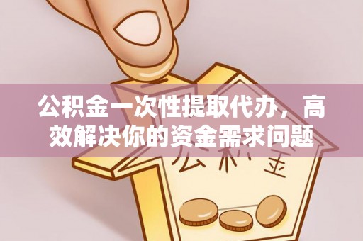松桃公积金一次性提取代办，高效解决你的资金需求问题