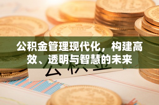 松桃公积金管理现代化，构建高效、透明与智慧的未来