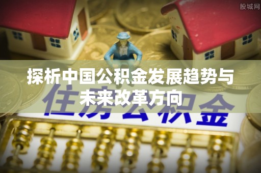 松桃探析中国公积金发展趋势与未来改革方向
