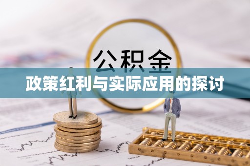 松桃政策红利与实际应用的探讨