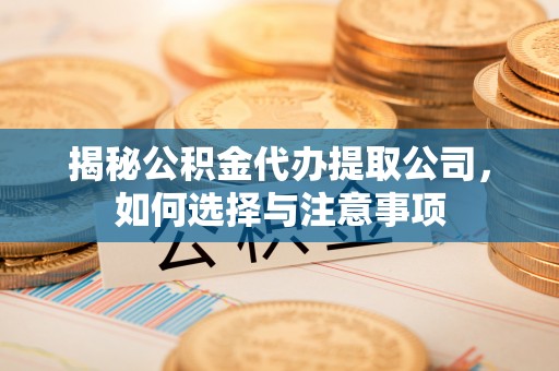 松桃揭秘公积金代办提取公司，如何选择与注意事项