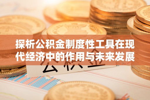 松桃探析公积金制度性工具在现代经济中的作用与未来发展趋势