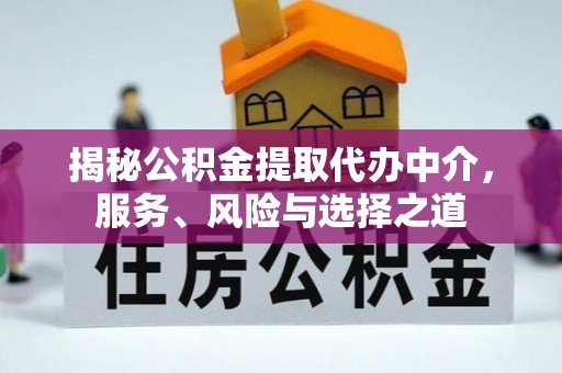 松桃揭秘公积金提取代办中介，服务、风险与选择之道