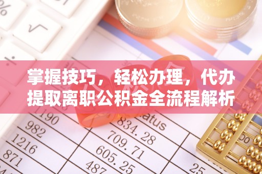 松桃掌握技巧，轻松办理，代办提取离职公积金全流程解析