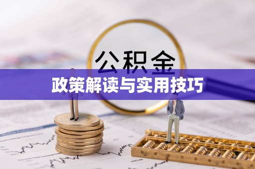 松桃政策解读与实用技巧