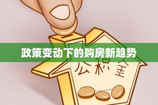 松桃政策变动下的购房新趋势