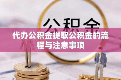 松桃代办公积金提取公积金的流程与注意事项