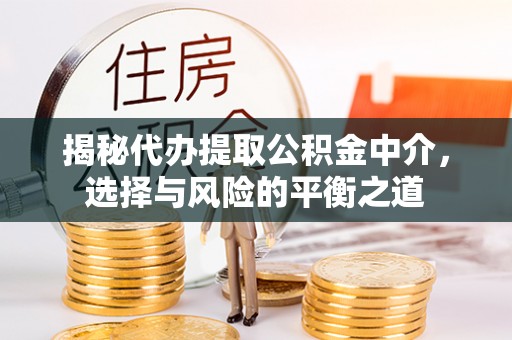 松桃揭秘代办提取公积金中介，选择与风险的平衡之道