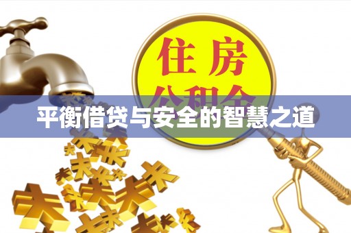 松桃平衡借贷与安全的智慧之道