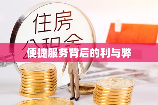 松桃便捷服务背后的利与弊